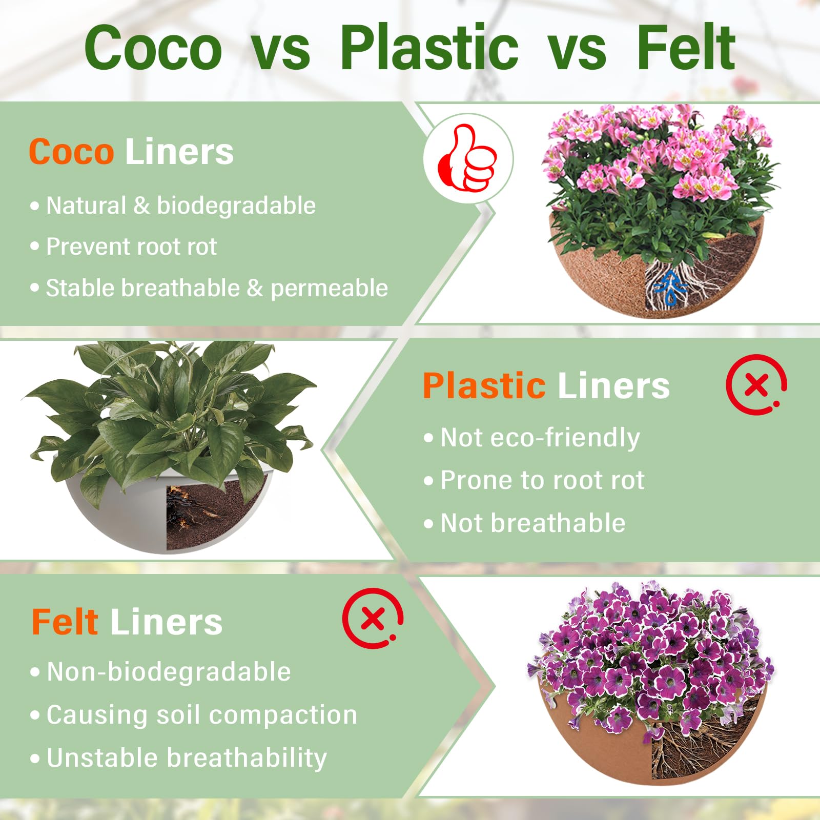Halatool soak-and-place demonstration for quick planter setup and fresh displays.