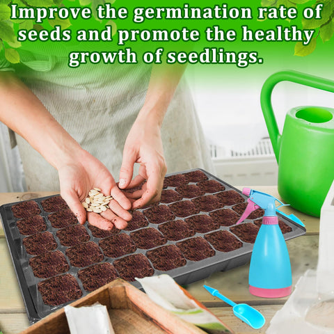 Halatool transparent seed tray to observe growth progress.