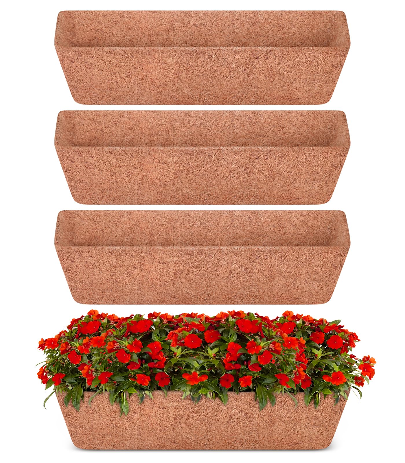 Halatool window box liner 24in unfolded shows fit and breathability