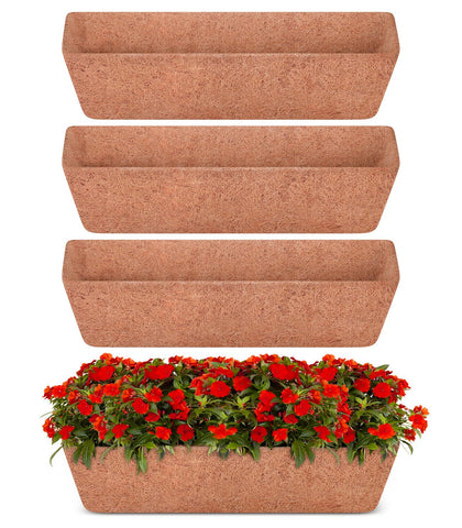 Halatool window box liner 24in unfolded shows fit and breathability