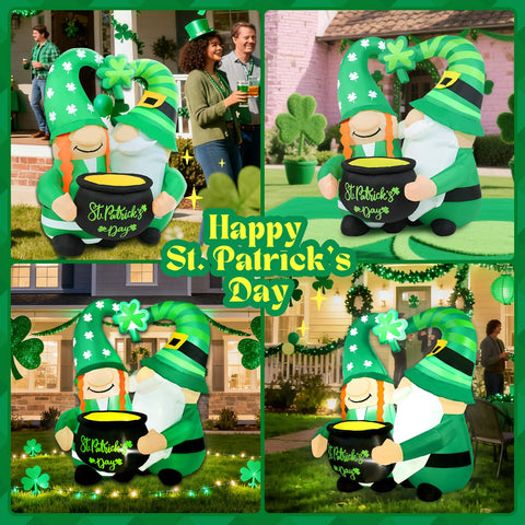 Halfjuly gnome duo brings Irish charm to celebrations