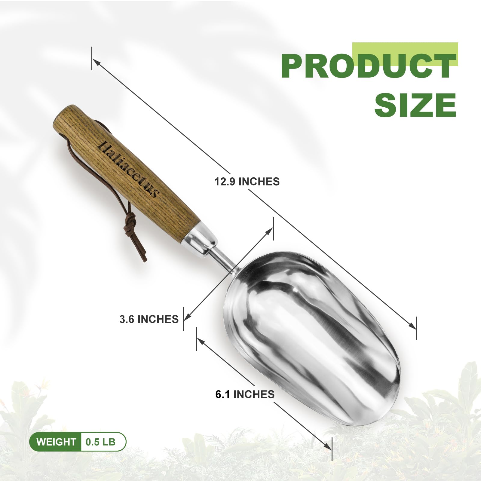 Haliaeetus lifetime warranty garden tool for ongoing support.