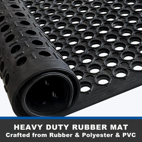Halidec outdoor entrance mat ready for rain and snow.