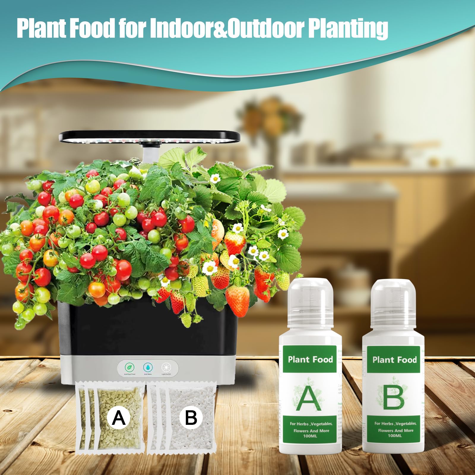 Haligo A/B nutrients dispensing cup for precise dosing