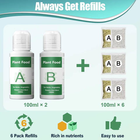 Haligo A&B nutrients mixing in water for ready solution