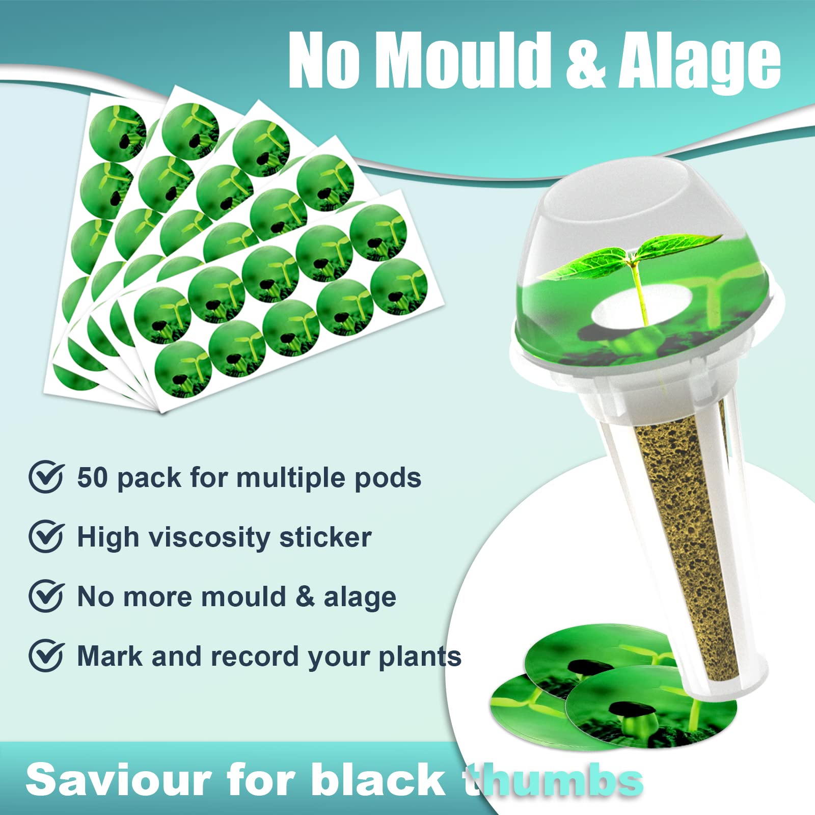 Haligo easy transplant-ready pods simplify swapping seedlings without tools.