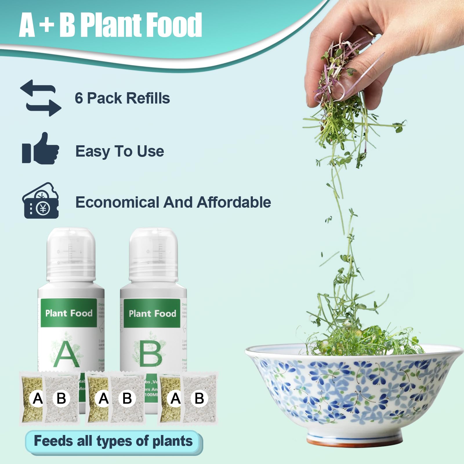 Haligo pH-balanced hydroponics nutrients ensure stable delivery