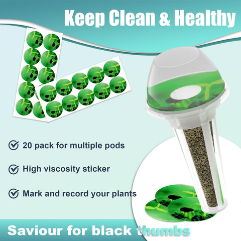 Haligo seed pod kit domes highlight humidity control for faster seedling establishment.