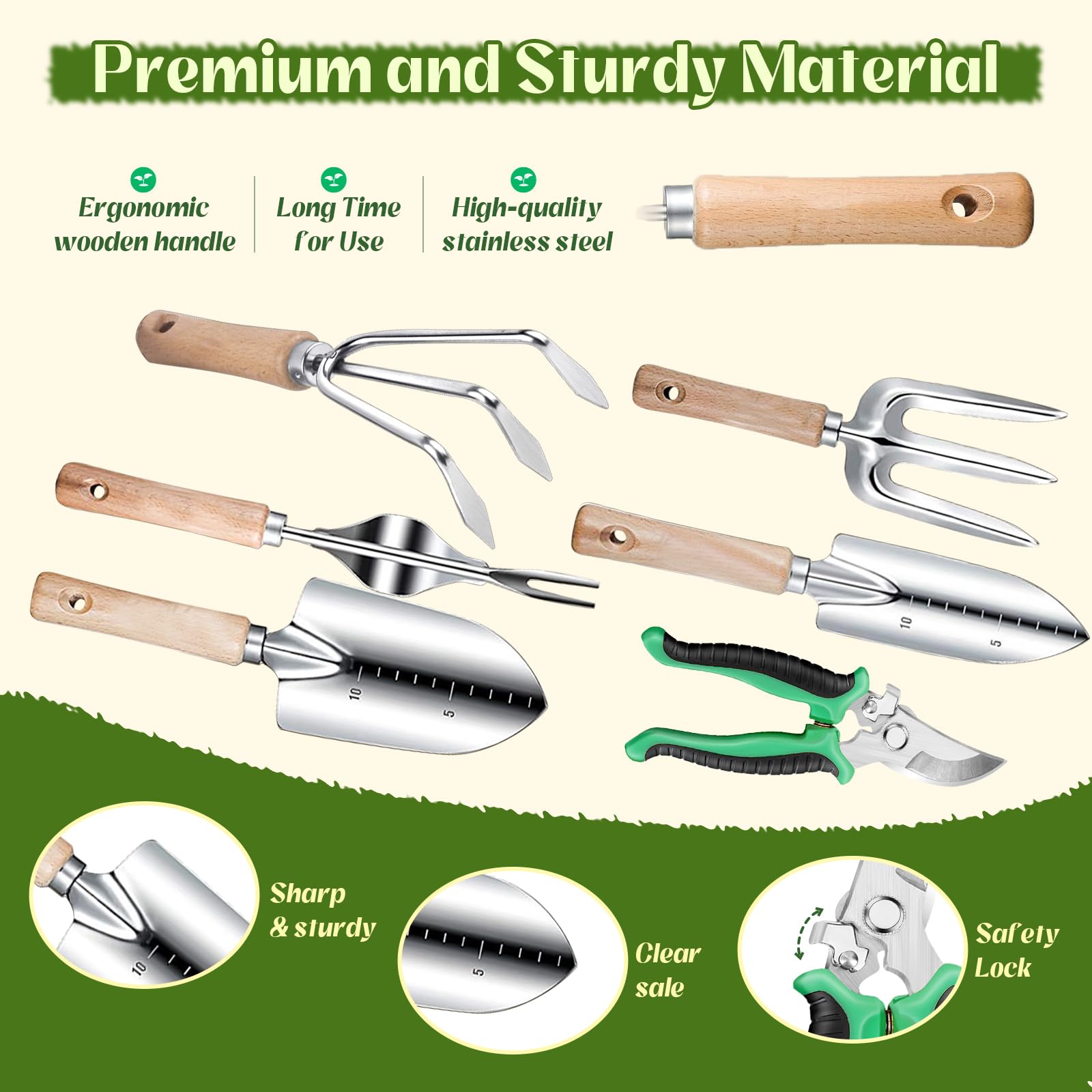 Halilus thickened repotting mat helps prevent spills while transplanting.