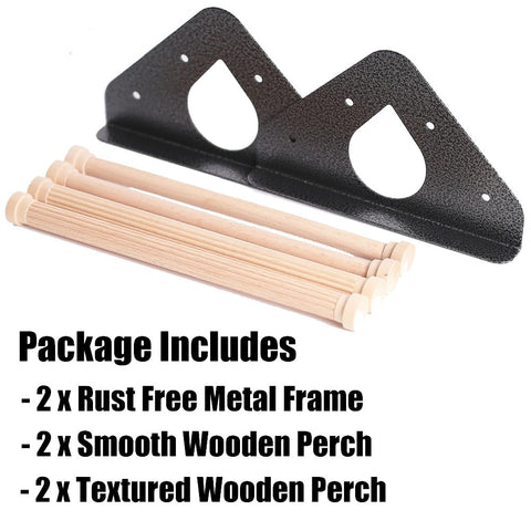 halinfer durable metal frame withstands playful mini-chicks and daily use