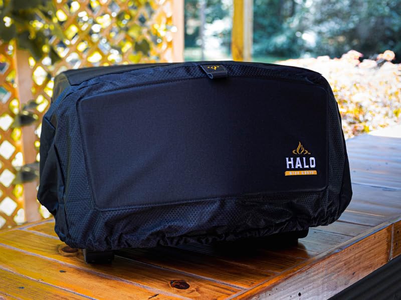 HALO Versa 16 cover close-up showing precise, custom fit.