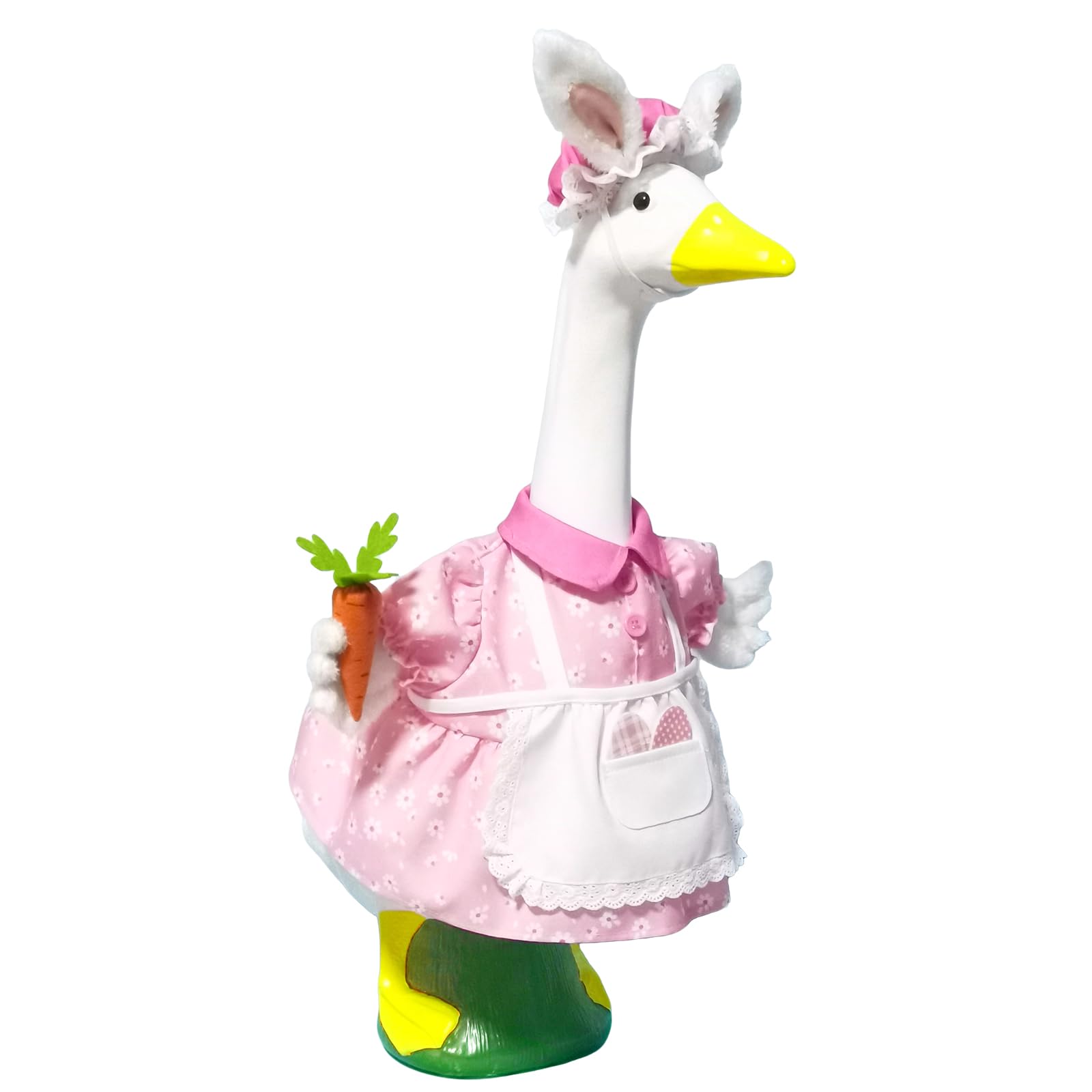 HALSHI festive goose outfit complements 23-inch statues and seasonal displays