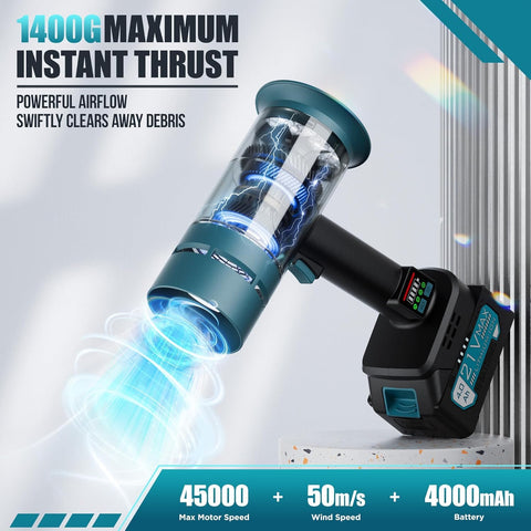 Hamos Turbo Dryer Blower LED light aids night-time precision drying.