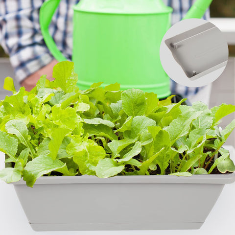 Hananojia modern clean design window planter enhances decor