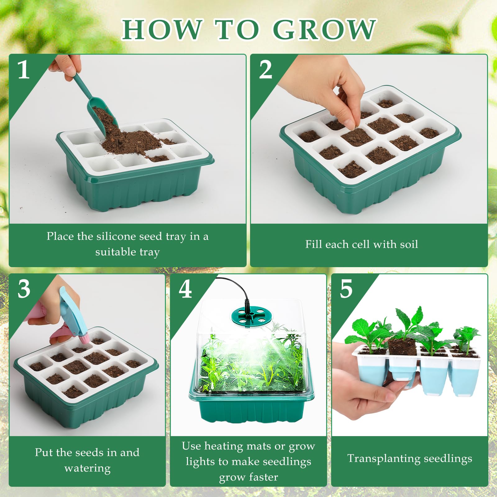 Hanaoyo substrate-friendly tray compatible with common base trays.