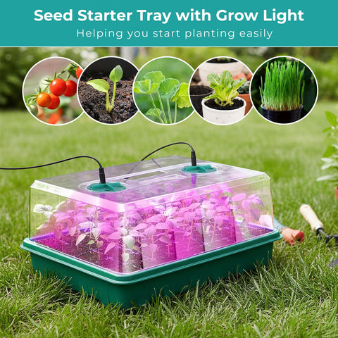 Hanaoyo complete seed starting kit includes tools for streamlined growing.