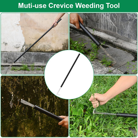 Hanaoyo multifunctional weeder tool for digging and moss removal