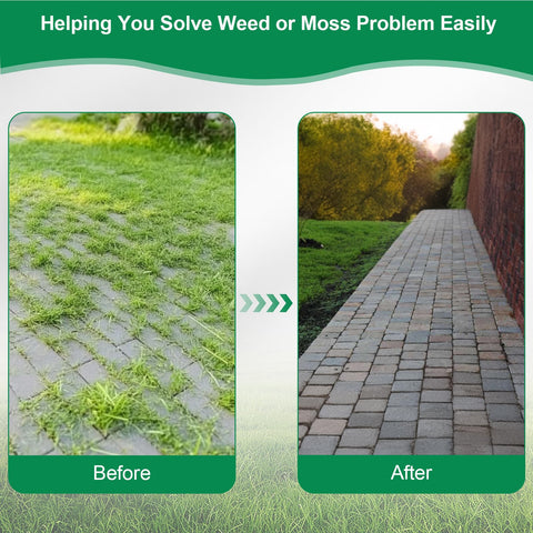 Hanaoyo safe weeding design for sidewalk and deck gaps