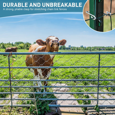 Hanaruer ready-to-use fencing clips for efficient yard setup