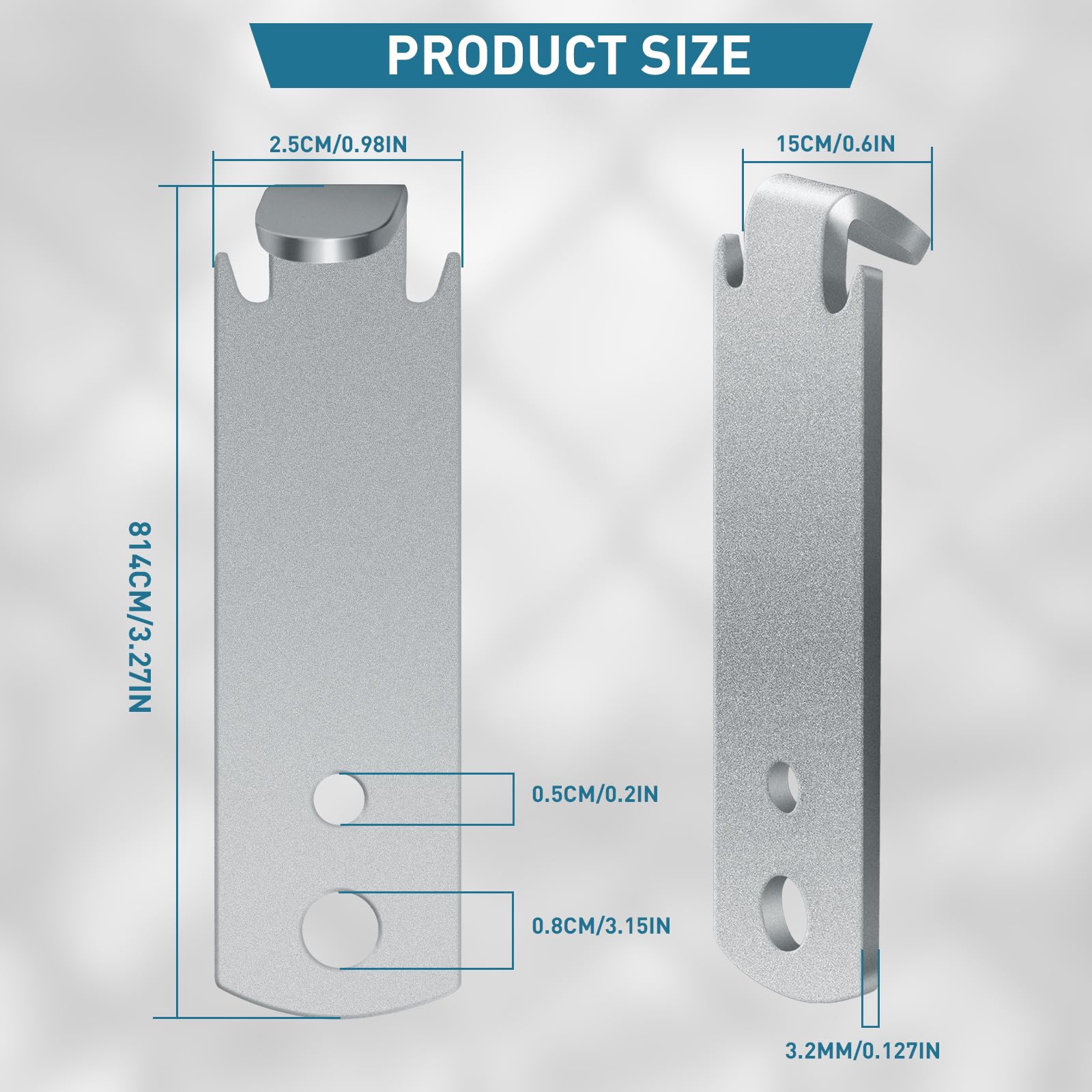 Hanaruer versatile clips for farm, garden and pasture fencing