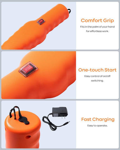 Handheld Chicken Plucker cordless operation for flexible plucking