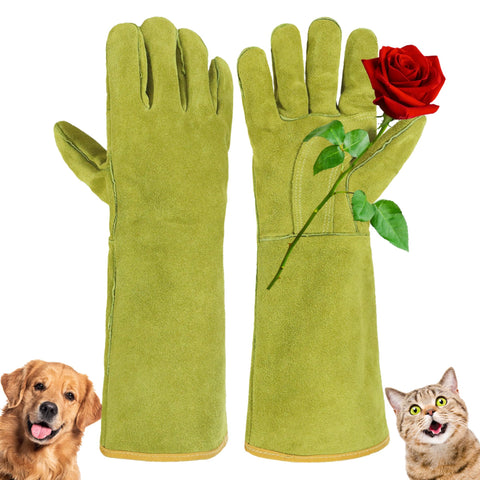 HANDLANDY Animal Handling Gloves with oversize design protect hands while handling pets