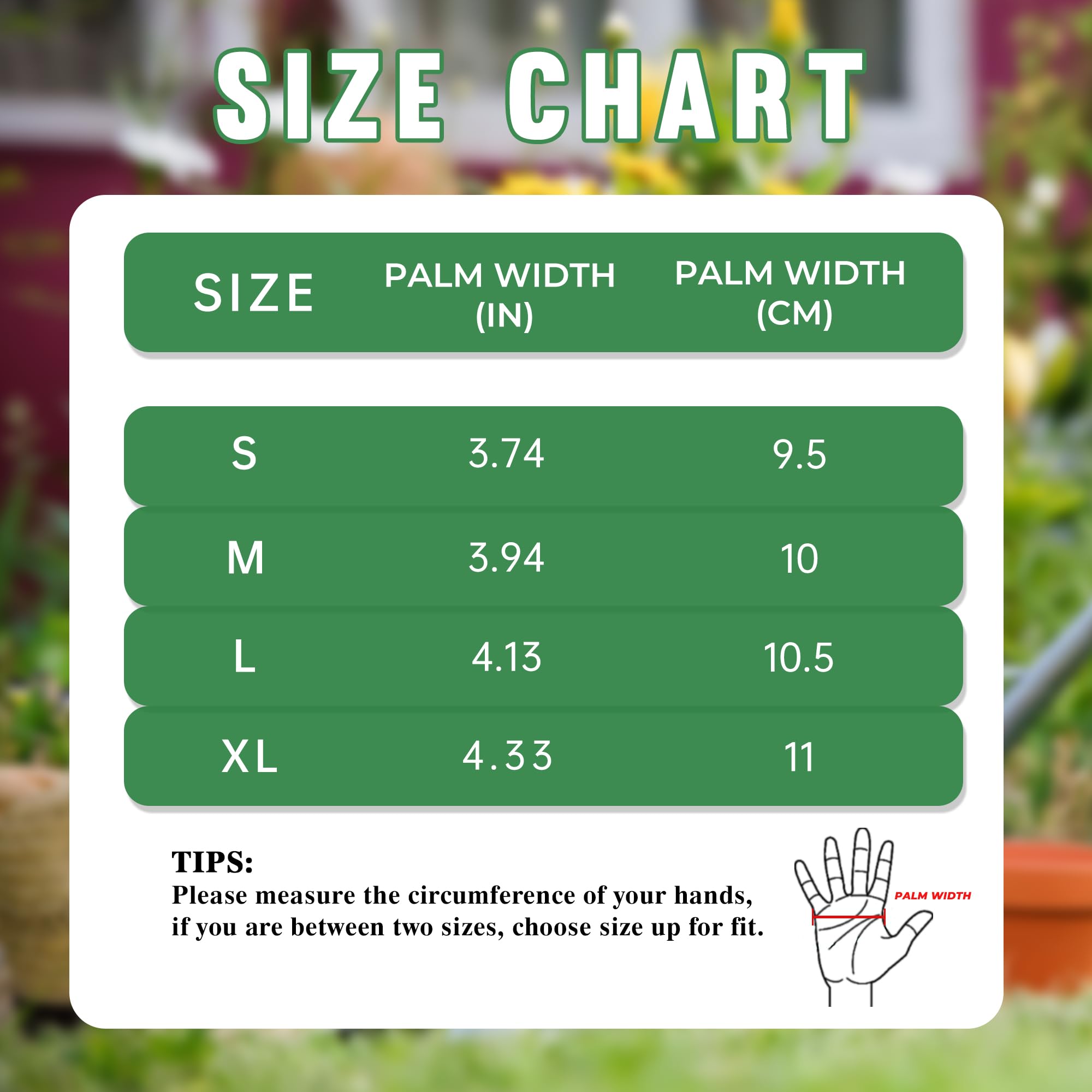 HANDLANDY versatile gloves suitable for pruning, weeding, watering, and planting.