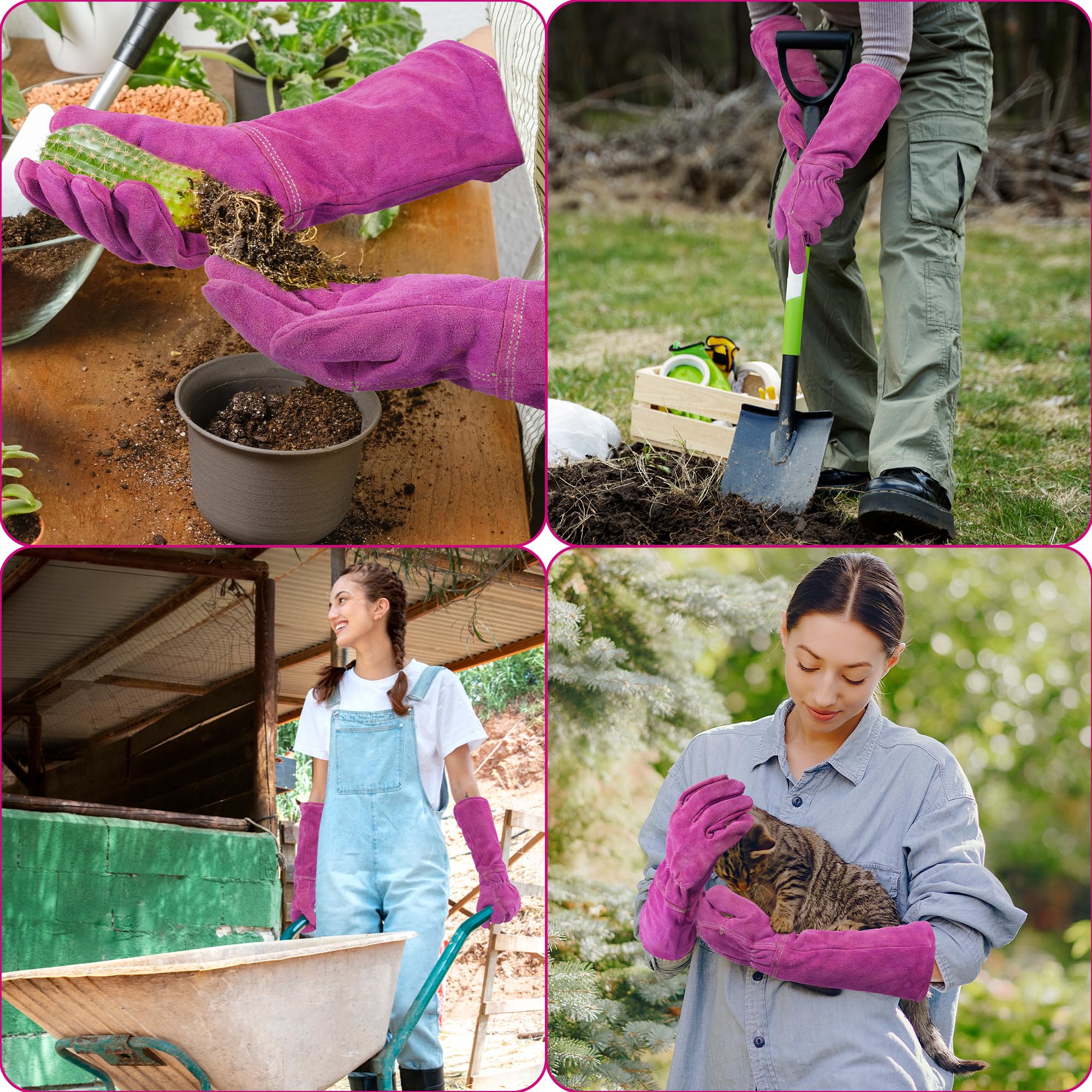 HANDLANDY heavy-duty glove gift-ready packaging for gardeners.