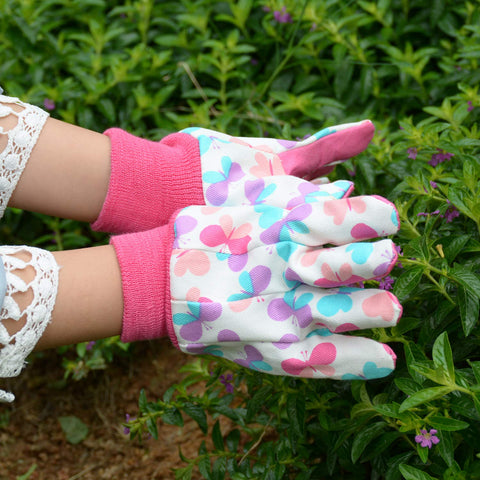 HANDLANDY colorful print gloves encourage outdoor activity and mess-friendly play.