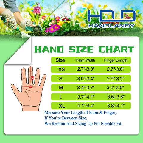 HANDLANDY long gloves ideal for yard work and berry picking
