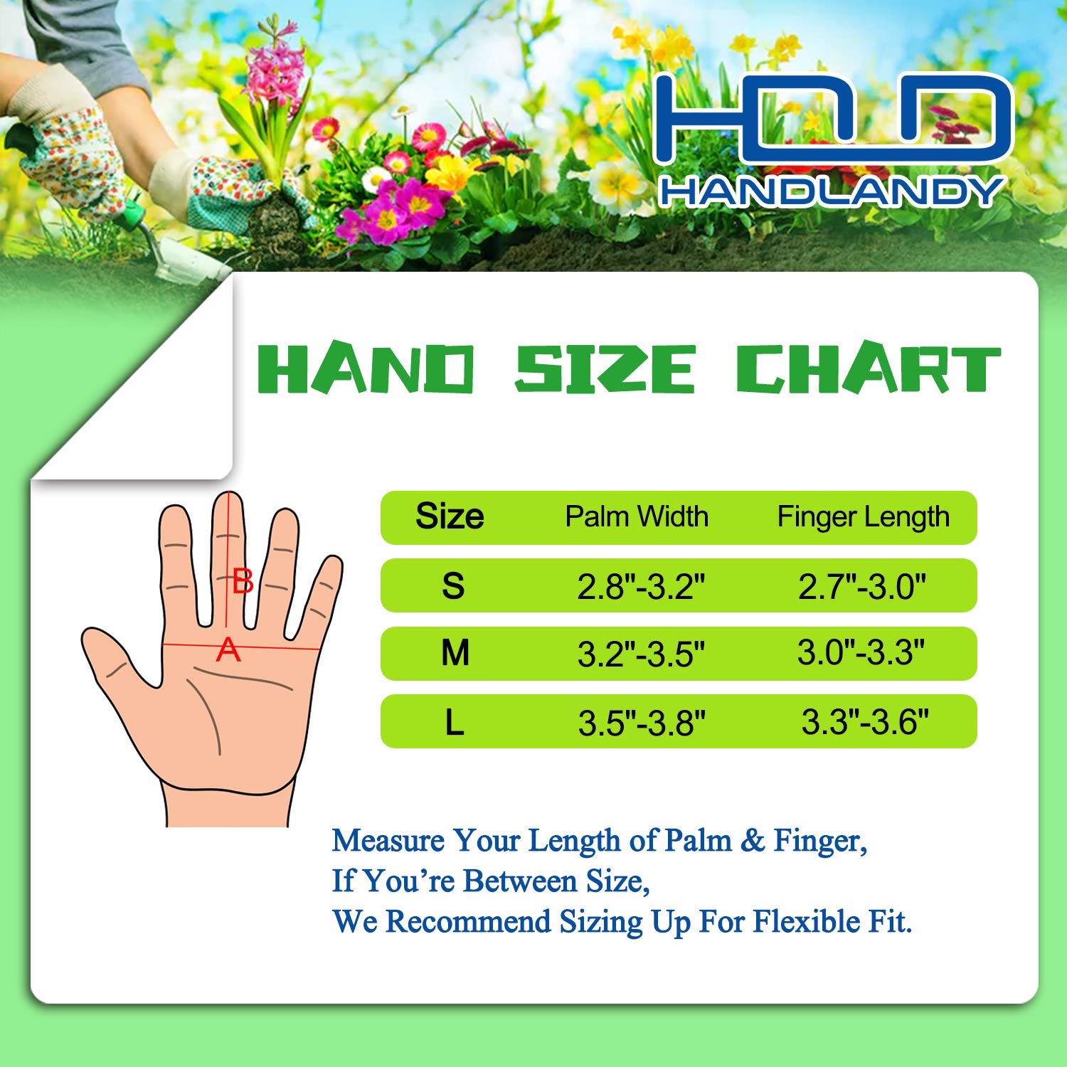 HANDLANDY versatile gloves suitable for pruning, weeding, and yard tasks.