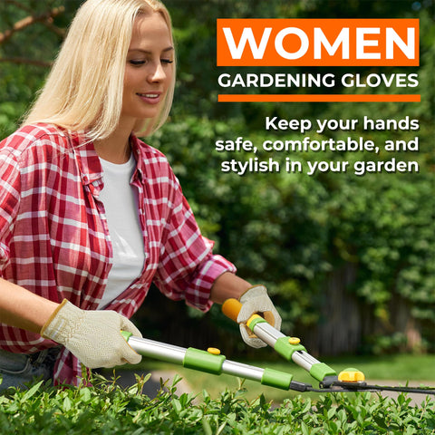  HANDLANDY multipurpose gloves suitable for planting, mulching, and pruning