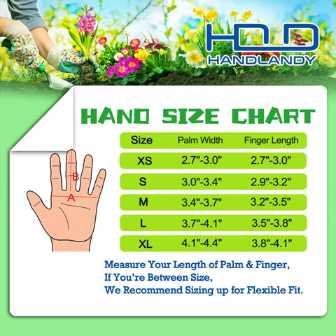 Handlandy gloves with reinforced fingertips and padded palm for extra protection