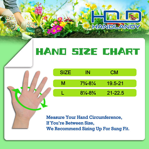 HANDLANDY rose pruning glove ideal for delicate trimming and thorny bushes.