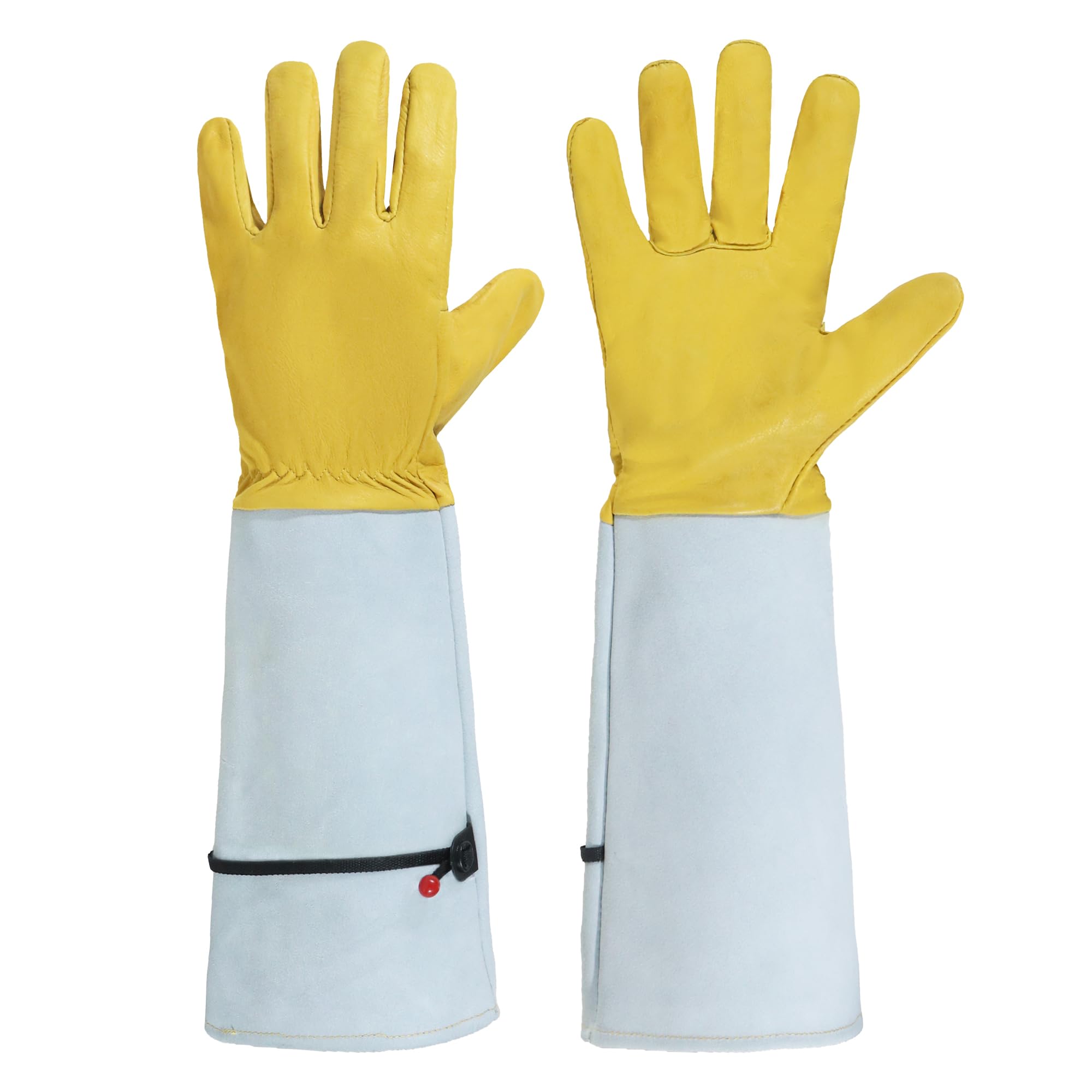 HANDLANDY Rose pruning gloves with thorn-proof protection for safe pruning.