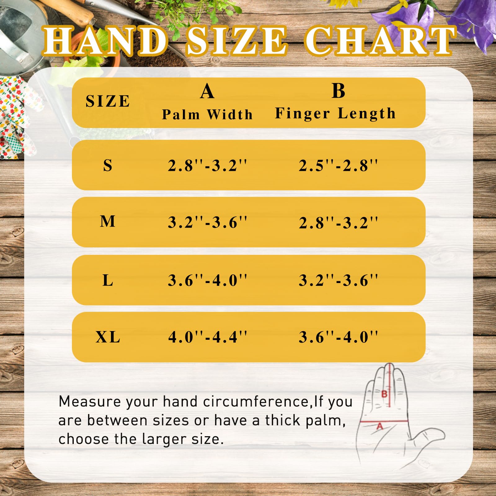 HANDLANDY versatile garden gloves suit digging, weeding, mowing, and general tasks.