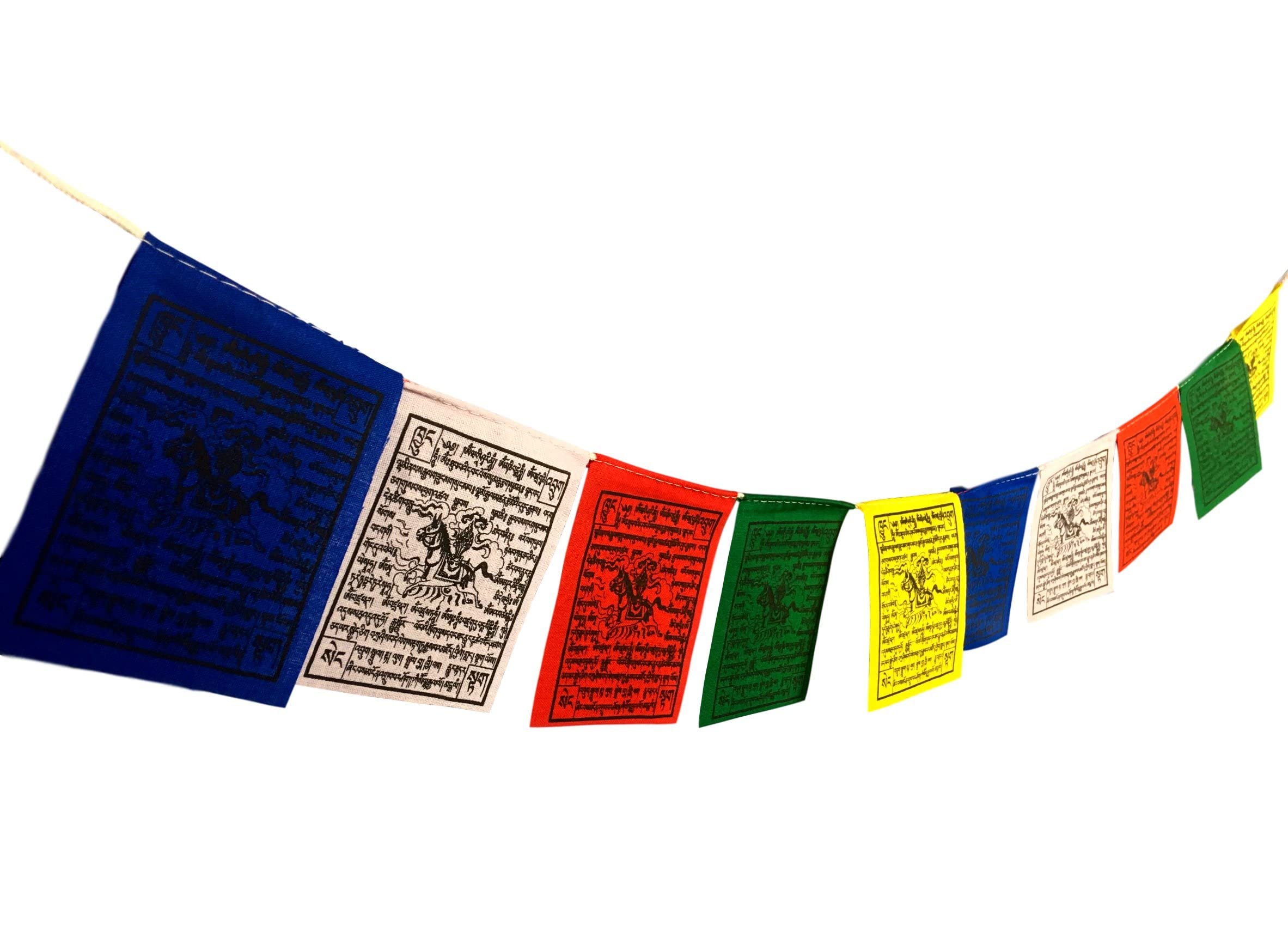 Hands Of Tibet five-element color flags brighten spaces while honoring tradition