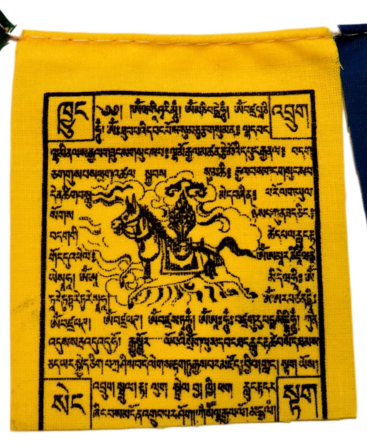 Hands Of Tibet prayer flags handmade in Nepal highlight traditional woodblock printing