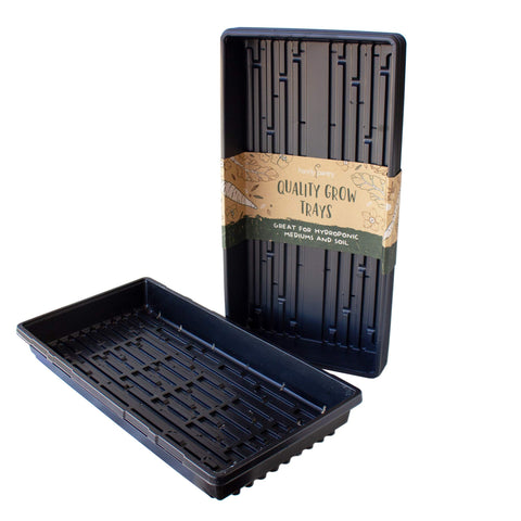 Handy Pantry 1020 tray top view, durable seedling starter for greenhouse and nursery use.