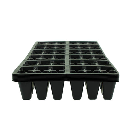 Handy Pantry drain-hole tray supports healthy root growth during seed germination.
