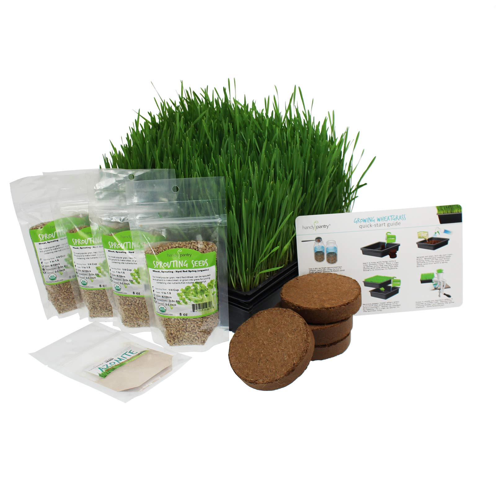 Handy Pantry two-pack grow trays for clean, mess-free cultivation.
