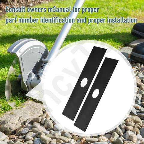 HandyTek two-pack edger blades for quick swaps.