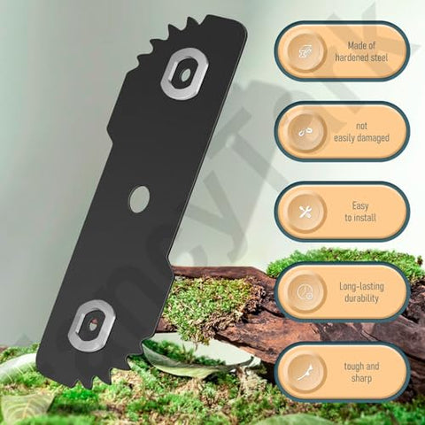 HandyTek EB-007 center hole view highlighting 1/2-inch mounting.