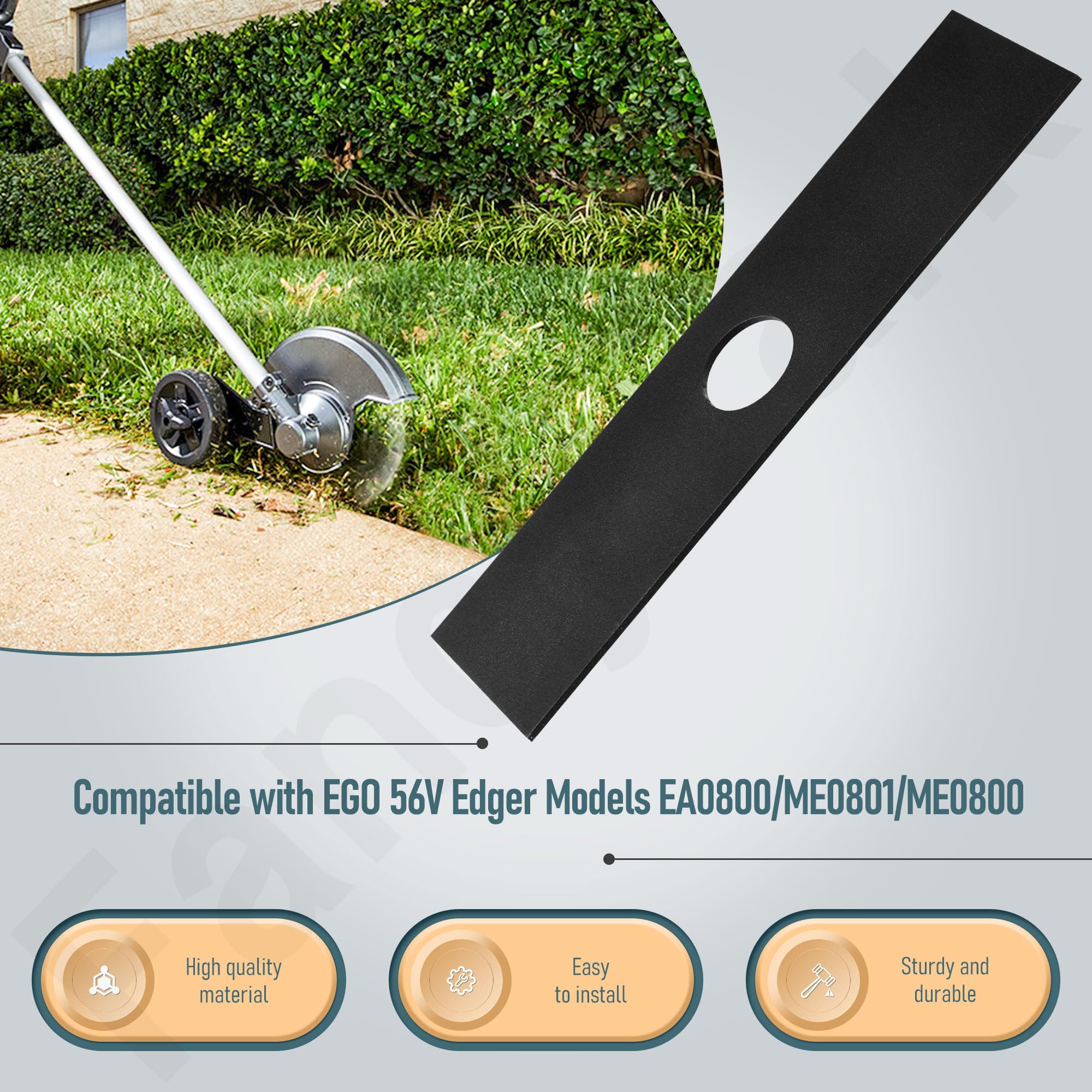 HandyTek edger blade compatible with ME0800/EA0800 edging systems.