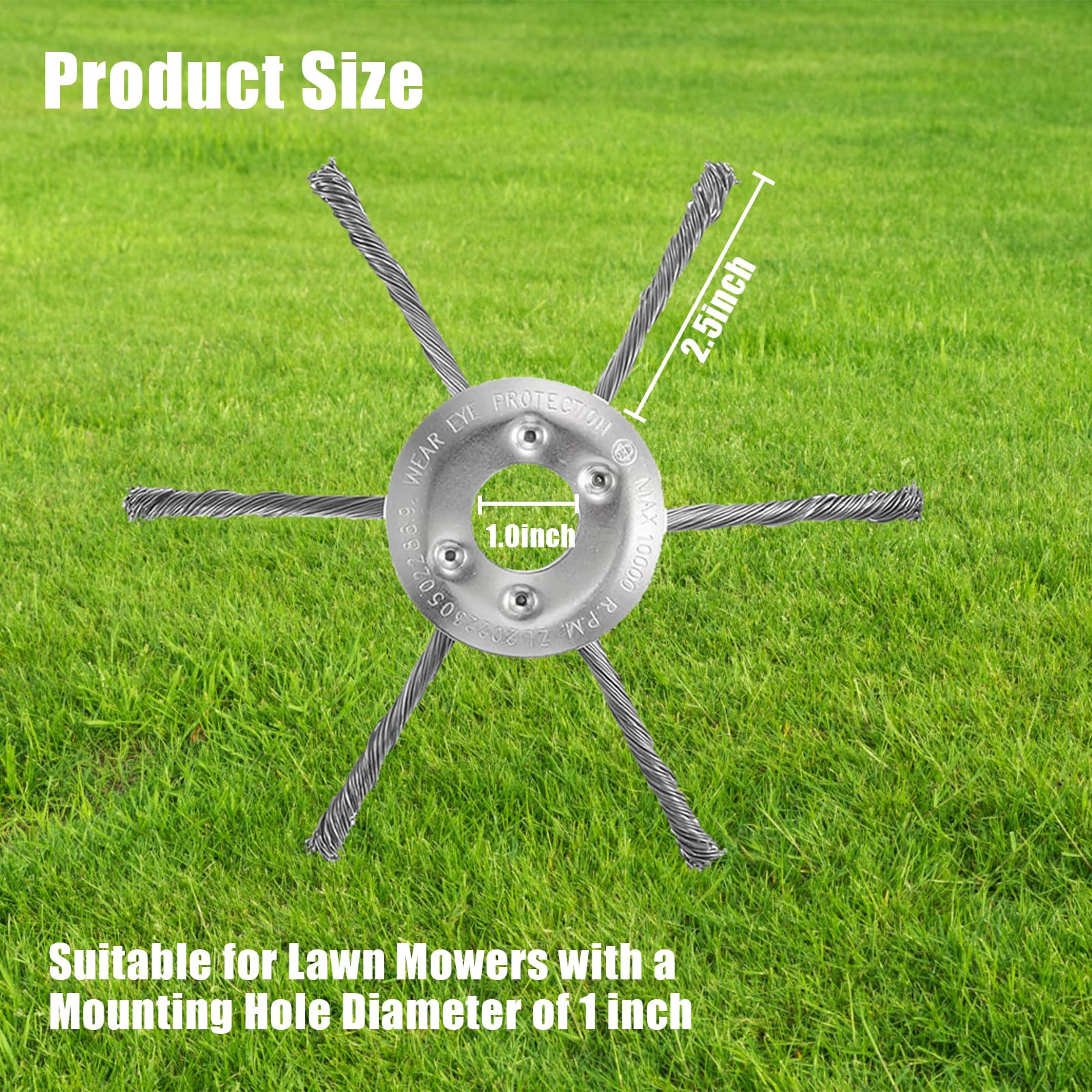 Handytoolinc universal 1-inch mount shown for versatile compatibility across trimmers.