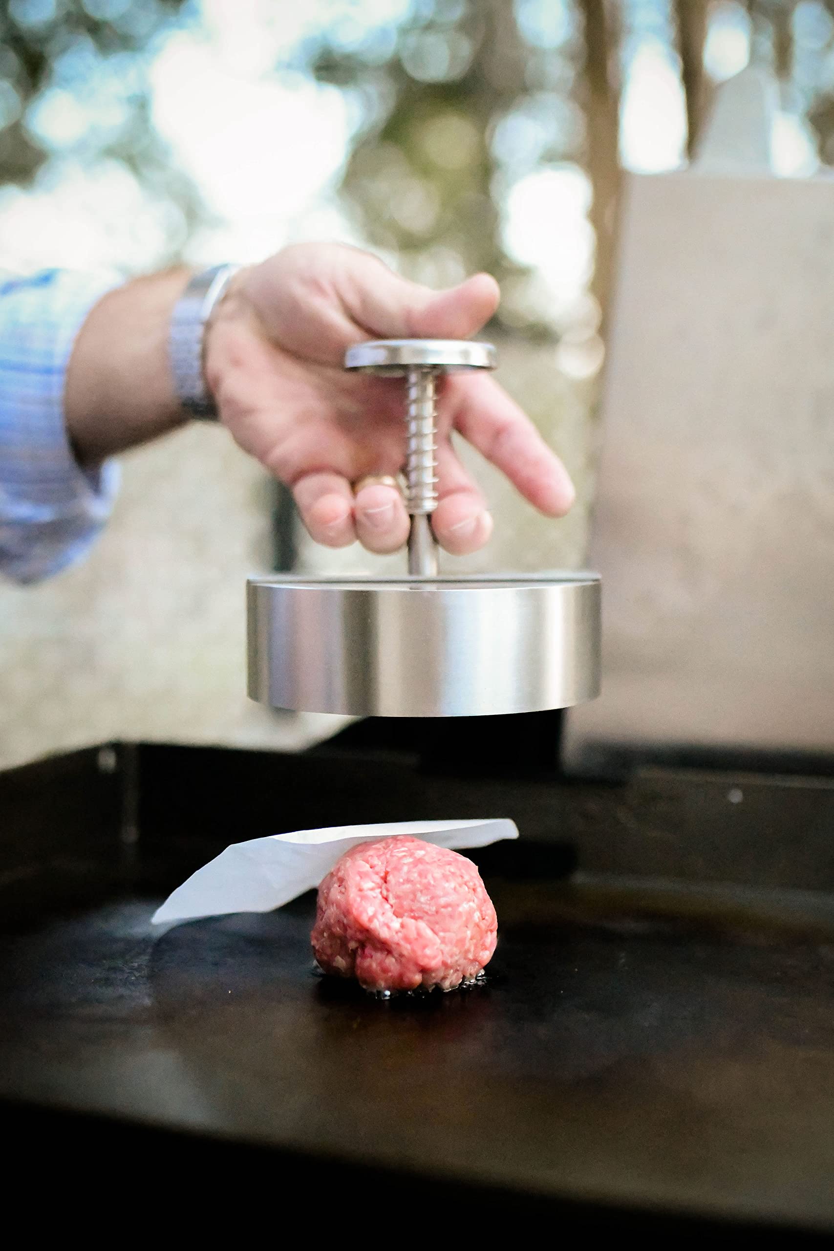 Hanerk XL used for sausage patties, enabling uniform size