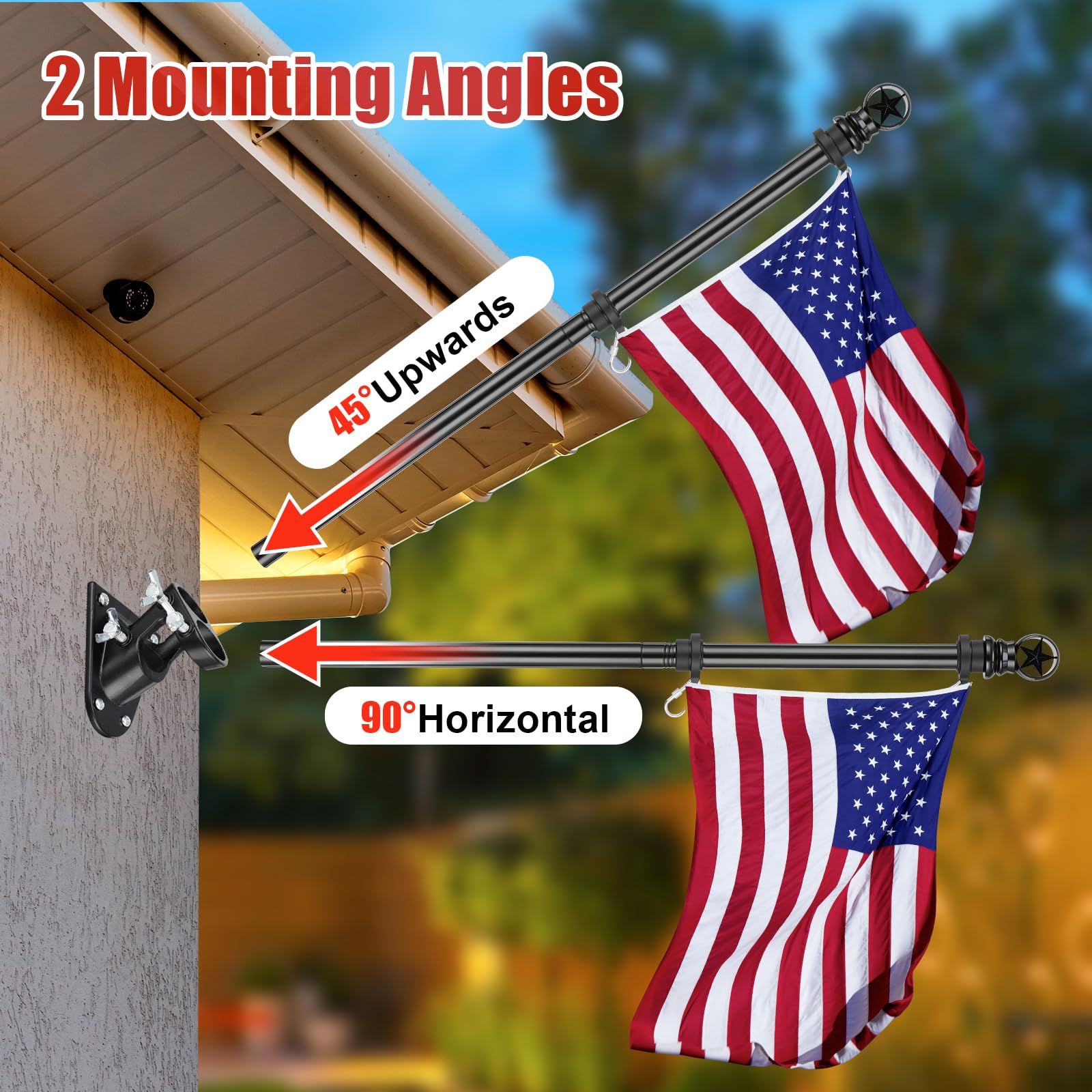 HANGMAICOME weather-resistant stainless steel construction for all seasons