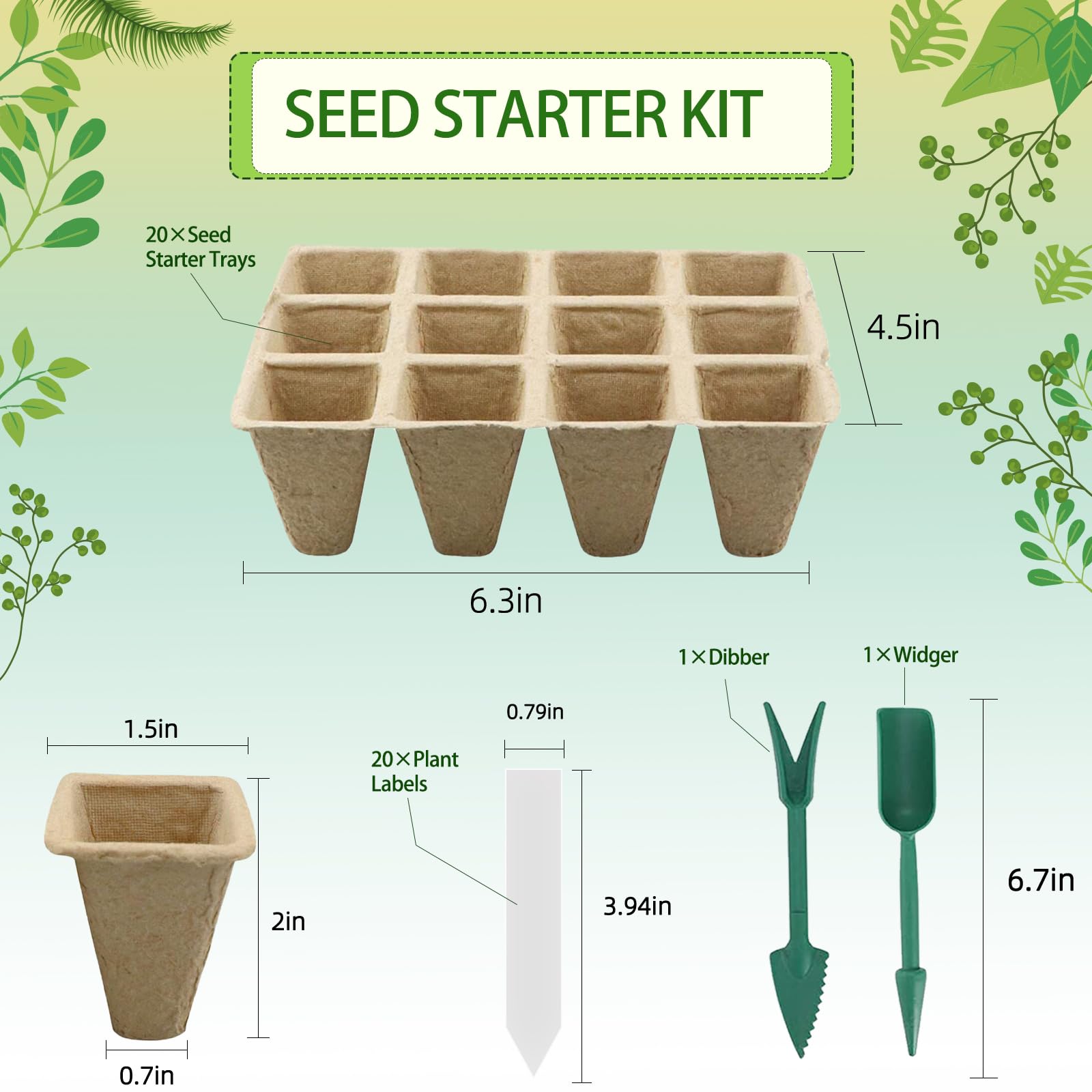 Hanmsen biodegradable peat pots dissolving in soil to feed seedlings