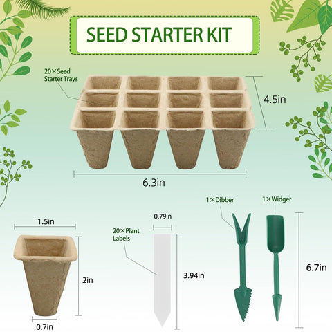 Hanmsen biodegradable peat pots dissolving in soil to feed seedlings