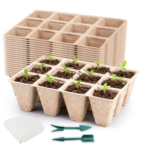 Hanmsen seed starter tray with 240-cell system for easy indoor germination